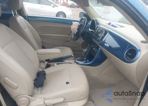 2017 Volkswagen Beetle 1.8T Se/1.8T Sel из США, поврежденный, VIN 3VWJ17AT5HM615149